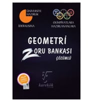 Karekök Yayıncılık Karekök İddalısına Olimpiyatlara Hazırlananlara Geometri Çözümlü Zoru Bankası (Yeni) (Çok Renkli)