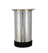 60 LIK 15 CM KROM METAL YUVARLAK AYAK ( 4 ADET) (Karışık)