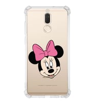 Huawei Mate 10 Lite  Köşe Korumalı Antişok Kapak Minnie Mouse Tasarımlı Şeffaf  Kılıf