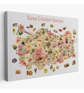 Tarım Ürünleri Yerli Malı Haftası Türkiye Haritası 1046