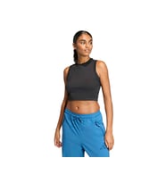 Adidas W Z.N.E. Tnk Kadın Günlük Crop Üst KC7762 Siyah