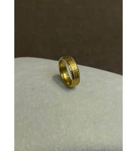 Çelik Gold 6'lı Yüzük - 25yzk19