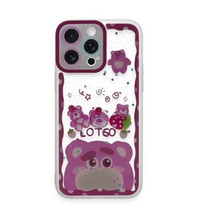 Iphone 14 Kılıf Sweet Desenli Silikon Kapak - Pembe