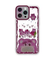 Iphone 14 Kılıf Sweet Desenli Silikon Kapak - Pembe