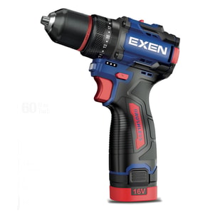 Exen EN 160 DS Kömürsüz Darbeli Şarjlı Matkap