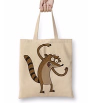 Regular Show Rickboy Bez Çanta Uzun Saplı