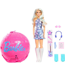 Barbie Roll ve Reveal Pop Star Bebeği JMK19