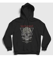 Presmono Unisex Siyah Mechanic Lamb Of God Kapüşonlu Sweatshirt 94507tt