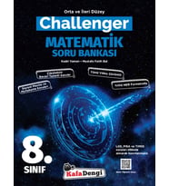 Kafa Dengi Yayınları 8. Sınıf LGS Matematik Challenger Soru Bankası