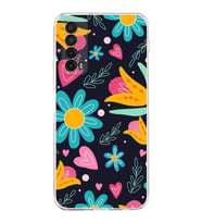 PrintiFy Huawei P Smart 2021 ile Uyumlu Retro Color 1  Kamera Korumalı Şeffaf  Kılıf