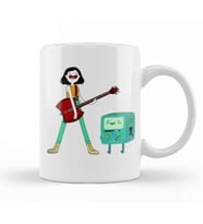 Adventure Time Marceline And Bmo Kupa Bardak Porselen