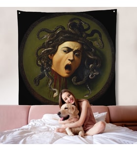 Caravaggio - Medusa Duvar Örtüsü-8350