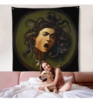 Caravaggio - Medusa Duvar Örtüsü-8350