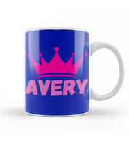 Avery  Name personalized Custom   vintage Retro Rainbow Style Design Gift Baby  Gift For Her Kupa Bardak Porselen