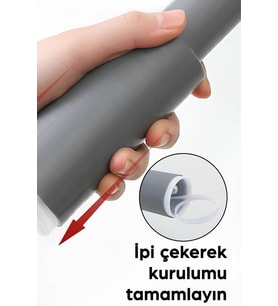 Mithra Life Isı Yalıtımlı Tencere Tava Sapı Tutacağı Tutmaç MIT1140 (Gri)