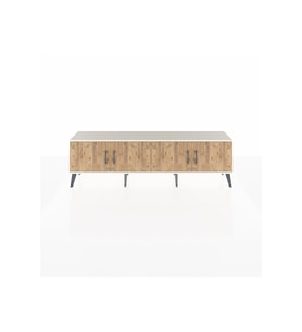 Arges TV Ünitesi 2 Raflı 4 Kapaklı 176x30x51 Aytaşı-Çam