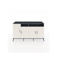 Kronos Konsol 6 Raflı 4 Kapaklı 176x59x99 Antrasit-Aytaşı/Antrasit