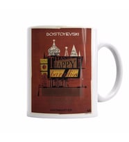 Dostoyevski Kupa Bardak Porselen