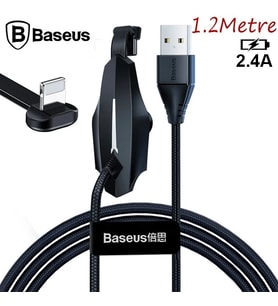 Baseus Colorful Suction iPhone Oyuncu Usb Şarj Kablosu 2.4A 1.2m-(5775) - SSSSSS2201-5674