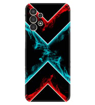 Samsung Galaxy M14 Kılıf Silikon Desen Özel Seri Smoke 1728