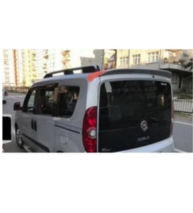 MİNÇİ GARAGE FİAT DOBLO (2008+) BAGAJ ÜSTÜ GÜMÜŞ GRİ SPOİLER