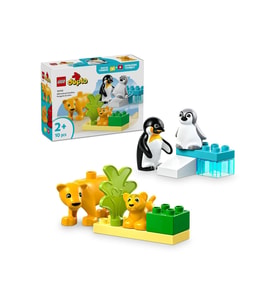 Lego Duplo Vahşi Hayvan Aileleri: Penguenler ve Aslanlar 10442 (10 Parça) (Karışık)