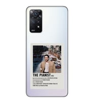 Redmi Note 12 Pro 4G Uyumlu The Pianist Tasarımlı Şeffaf Telefon Kılıfı