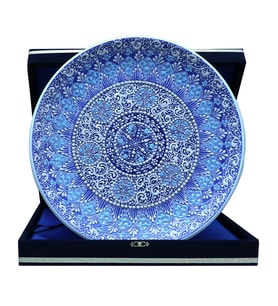 e38 EL İŞÇİLİĞİ ÇİNİ TABAK - 30 CM - 6523