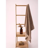 NİVEMESHOME KAHVE BAMBU BANYO HAVLUSU NURPAK
