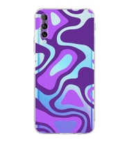 PrintiFy Huawei Psmart ProUyumlu Kamera Korumalı Renkli Desen Tasarımlı Şeffaf Silikon Kılıf