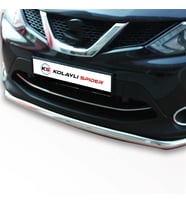 Nissan Qashqai Uyumlu J11 Ön Tampon Çıtası Krom 2014-2017