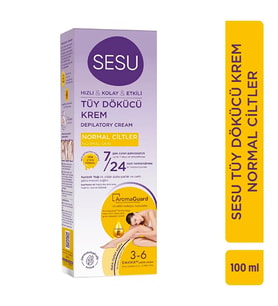Sesu Tüy Dökücü Krem Normal Ciltler 100 Ml