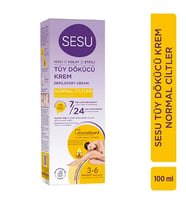Sesu Tüy Dökücü Krem Normal Ciltler 100 Ml