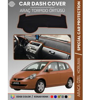 HONDA JAZZ (2002-2007) Torpido Örtüsü Torpido Koruma Tam Uyum Çatlamayı Önler Kolay Montaj