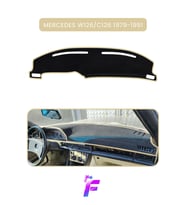 MERCEDES W126 (1976-1985) Uyumlu Ön Göğüs Koruma Hızlı ve Kolay Montaj Kaymaz Tasarım TD55