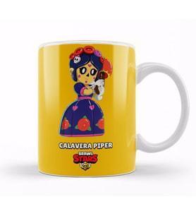 Brawl Stars  Calavera Pıper Kupa Bardak Porselen