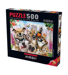Anatolian Puzzle 500 Parça Dostlarla Selfie 3584