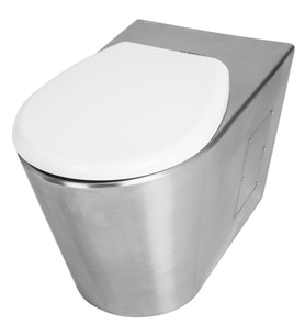 Normo Paslanmaz Çelik Engelli Klozeti S Çıkışlı-Taharet Çubuklu370x700x460mm (NRC-6038-SBXL)
