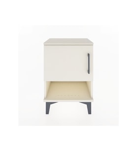 Arges Komodin 2 Raflı Tek Kapaklı 44x30x64 Aytaşı-Aytaşı