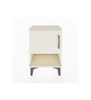 Arges Komodin 2 Raflı Tek Kapaklı 44x30x64 Aytaşı-Aytaşı