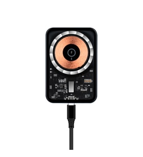 Winex 15W Magsafe Sensörlü Araç İçi Kablosuz Hızlı Şarj Aleti ve Telefon Tutucu YK3454