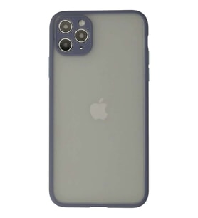 iPhone 12 Pro Max Kılıf Montreal Silikon Kapak - Gri