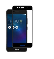 Asus Zenfone 3 ZE552KL Uyumlu Zore Ekranı Tam Kaplayan Düz Cam Koruyucu (Siyah)
