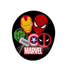 Marvel Karakterleri Bilek Destekli Kaymaz Buruşmaz Kırılmaz Mouse Pad