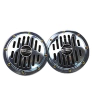 Dı dıt korna 12v rölesiz super ton büyük krom  set / SSKO71 (Karışık)
