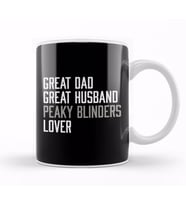 Great Dad Husband Peaky Blinders Lover Kupa Bardak Porselen