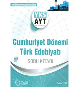 Palme Yayıncılık AYT Cumhuriyet Dönemi Türk Edebiyatı Soru Kitabı