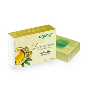 AGARTA DOĞAL EL YAPIMI ZEYTİNYAĞLI SABUNU 150 GR.