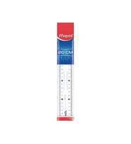 Maped Plastik Cetvel 20 cm Ortadan Tutmalı 146108 