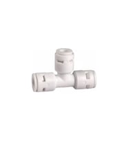 Su Arıtma Cihazı Için Üç Tarafı Quick Geçmeli T Dirsek Fitting (Beyaz)